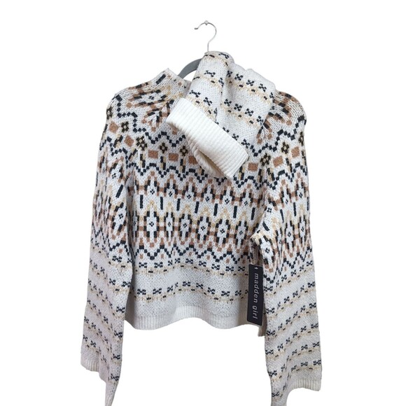 Madden Girl Sweater & Matching Hat Size XL - Picture 3 of 4